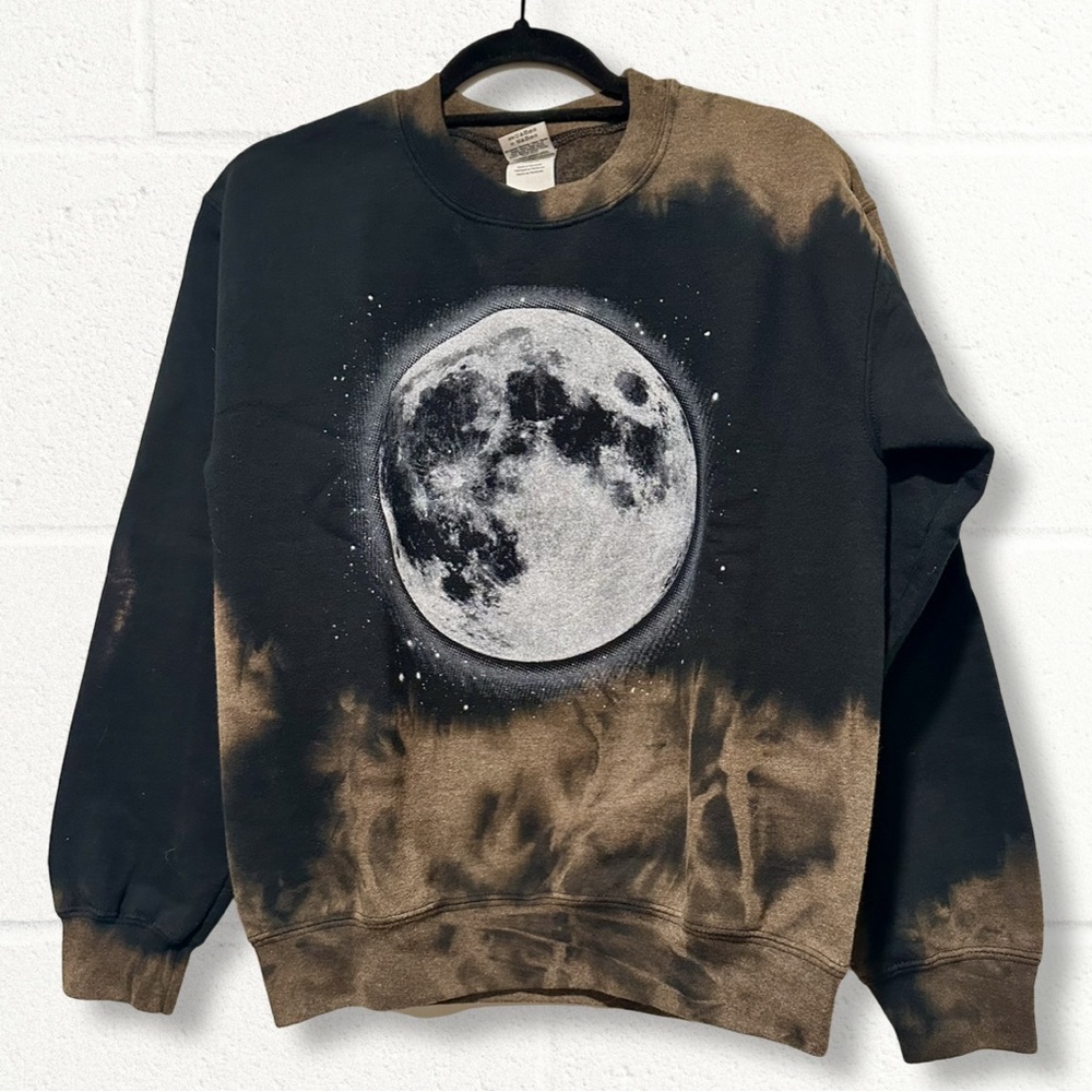Gildan | Acid Wash/Bleach Tie Dye | Crew Neck | Small